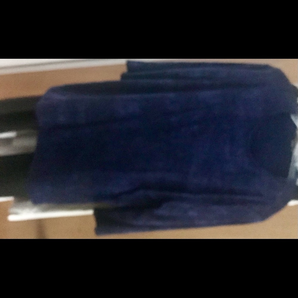New Blue with Silver Shimmer Vikki Vi Top with 1X Maternity made in USA